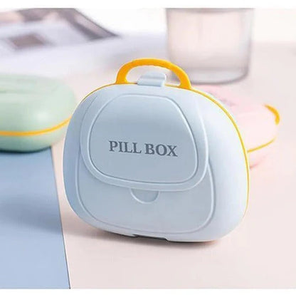 7-Day Pill Organizer – Weekly Medicine Box with Easy Open Lids