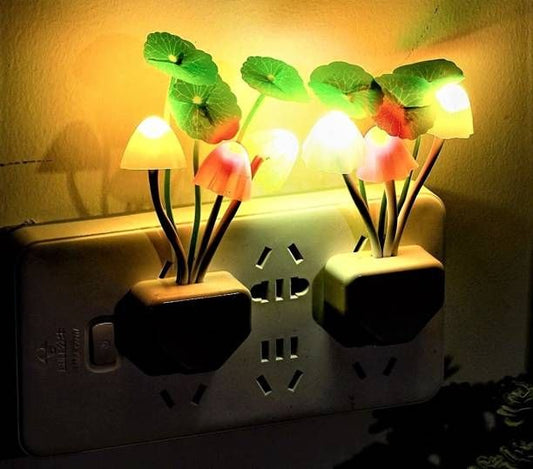 Magic Mushroom LED Night Light– Multicolor LED with Smart Sensor