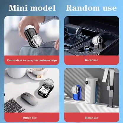 EdgeMate Pocket Shaver – Sleek, Travel-Ready Grooming Tool