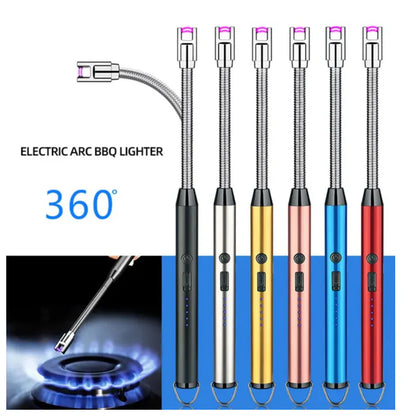 Rechargeable Electric Arc Lighter – USB Rechargeable & Waterproof with Flexible Neck
