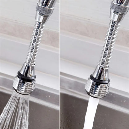 Turbo Flex 360° – Flexible 6-Inch Stainless Steel Faucet Extension