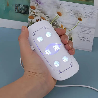 Sun Mini UV LED Nail Lamp – Portable Gel Nail Dryer for Quick Curing