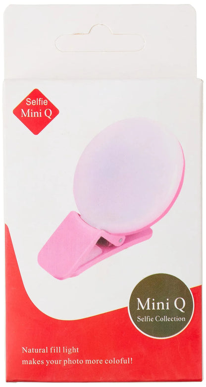 Rechargeable Clip-on Selfie Ring Mini Q Light
