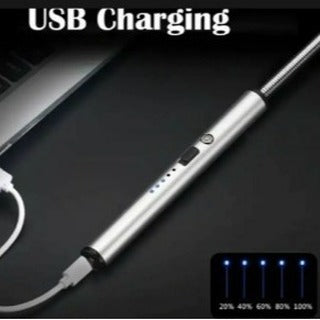 Rechargeable Electric Arc Lighter – USB Rechargeable & Waterproof with Flexible Neck